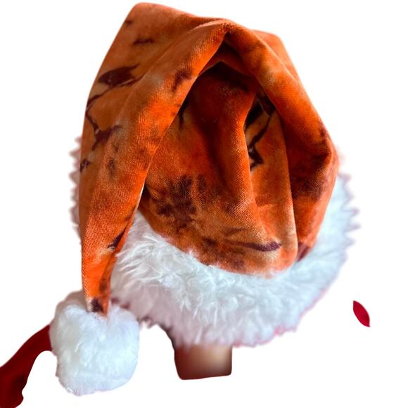 Handcrafted Tie-Dye Santa Hat - Picture 3 of 7